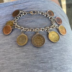 Change is good--and even better when it accents a rolo link bracelet.